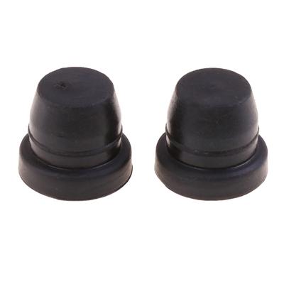 2Pcs Brake Caliper Bleed Screw Nipple Dust Cap-Cover Rubber Motorcycle Auto Car