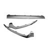 Mercedes-Benz C-Class W205 Front Bumper Electroplated Bright Black Trim (2015-2018 Models)