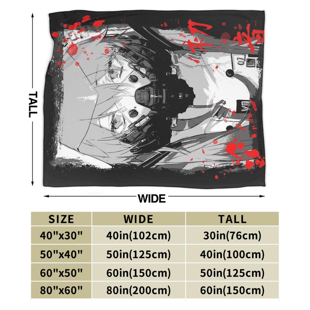 Vocaloid Hatsunes Mikus 08 Blankets Velvet Decoration Breathable Lightweight Thin Throw Blankets for Sofa Travel Bedding Throws