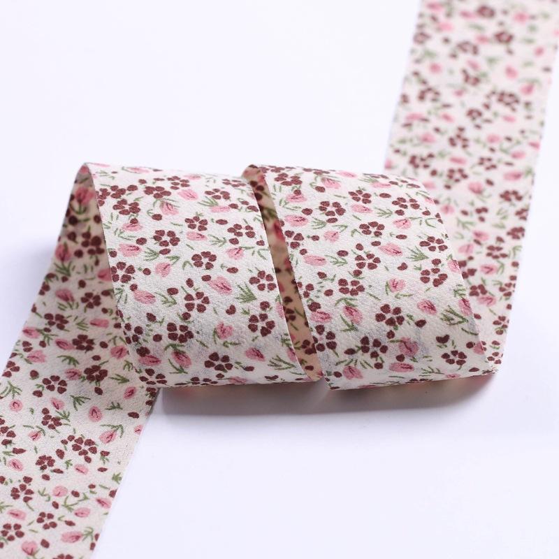 Floral Double Sided High Quality Ribbon butterfly Clip Hairpin Gift Wrap Strip Raw Accessories