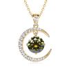 Sterling Silver Moissanite Necklace for Women High-end Design Pendant Niche Smart Clavicle Chain Female Fine Jewelry