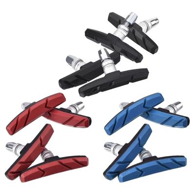 4Pcs Road Bikes Brake Pad Replacement Bicycles V-Brakes Block Shoe Universal Bicycles Brake Pad Cycling Part