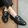 Fashion Fashion Lazy Flats Men Leather Loafers Business Formal Dress Shoes Comfortable Male Office Shoess Slip On Male Walking Footwear