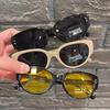 New Children's Outdoor Sunshade Sunglasses Cute Children Outdoor UV Resistant Sun Glasses Protecting Baby Glasses