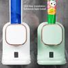 Toothpaste Dispenser, USB Powered Wall Mount Adjustable Automatic Toothpaste Dispenser Electric Toothpaste Dispenser with Responsive Sensor for
