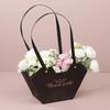 10-20PCS Valentine Flower Tote Bag Heart Design Waterproof Carrying Case Style Bouquet Ins Fashion Gift Packaging