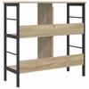 Bookshelf Sonoma Oak 82 x 32 x 79 cm Particleboard
