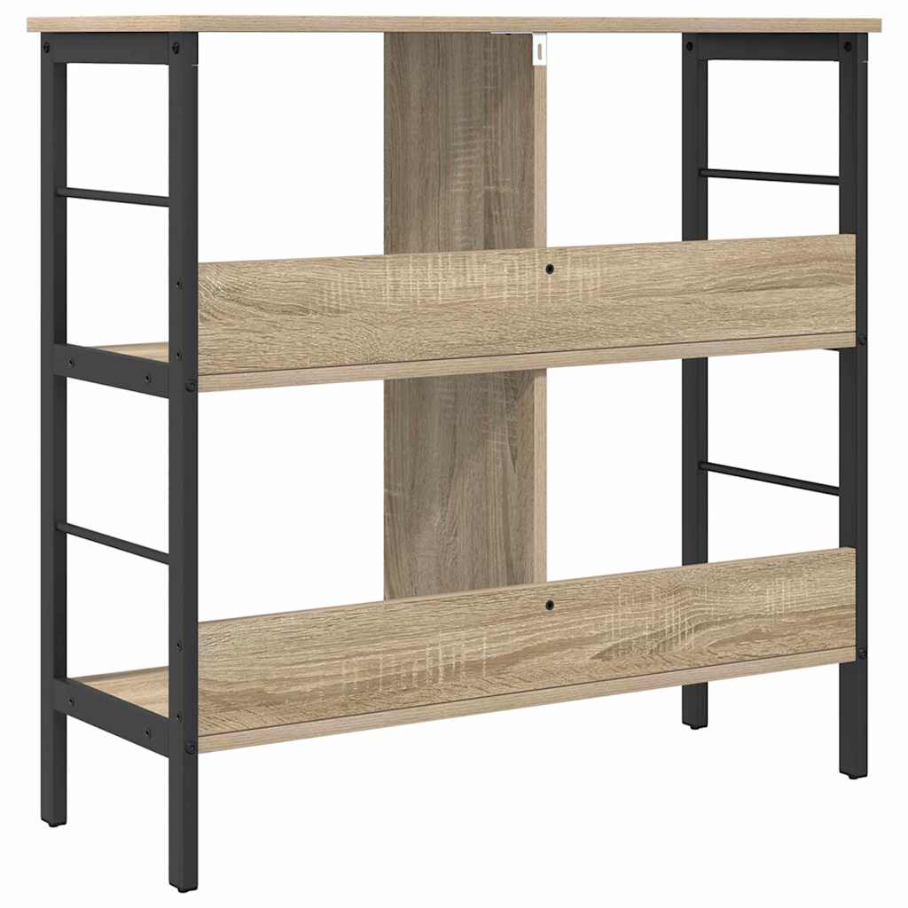 Bookshelf Sonoma Oak 82 x 32 x 79 cm Particleboard