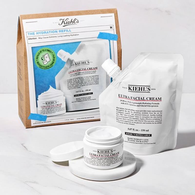 

[Kiehl s] Набор: Ультраувлажняющий крем для лица 50 мл, Сменный блок 150 мл