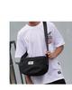 Sac de vélo Oxford imperméable pour hommes - Sac messager et sac à bandoulière décontracté de style japonais