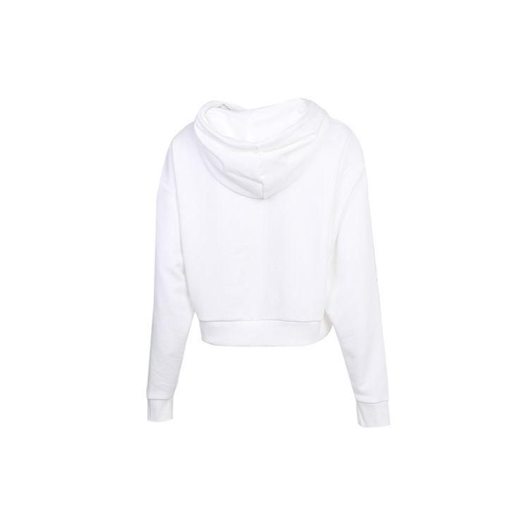 Puma Printed Knit Hoodie Women Hoodies White 531244-02