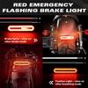 Universal Motorcycle Brake Light With Turn Signals 12V-80V Compact Dual Color Dirt Bike Light Waterproof For Atv Tail Light