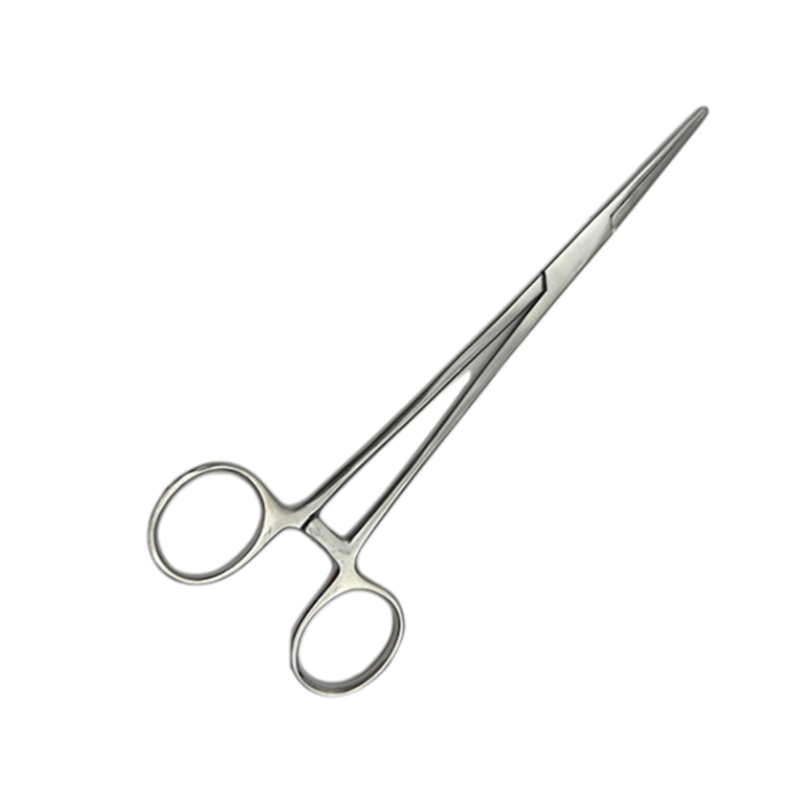 

Stainless Steel Hemostatic Forceps Pet Supplies Large And Small Straight Elbow Hair Removal Cupping Forceps Pointed Mosquito Type Hemostatic Forceps One Size