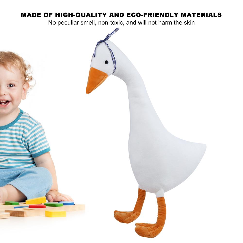 Children Soft Cute Animal Plush Toy Lovely Kid Goose Doll Decoration Birthday Gift