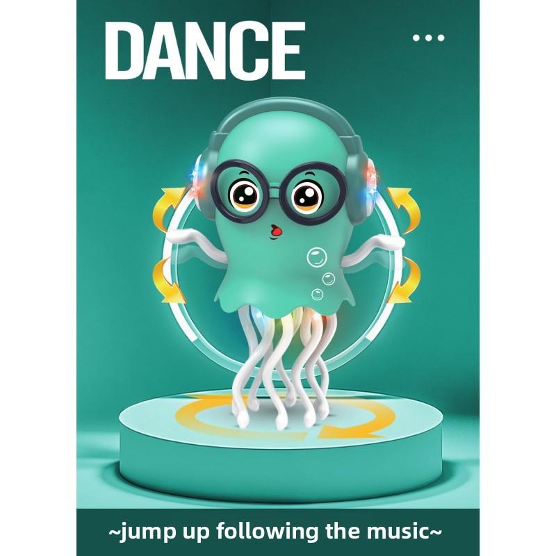 Glasses Musical Jellyfish Interactive Toy For Kids With Lighting Stress Relief