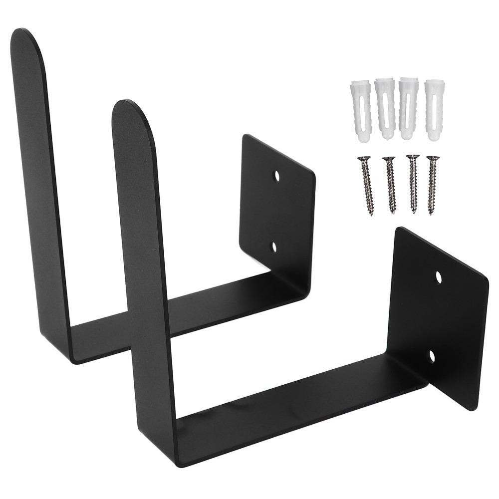 2pcs Iron Material Cutting Board Holder Screws Included Kitchen Storage Rack For Baking Trays