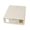 2PCS Bedding Storage Box Oxford Cloth Foldable Zippered Visible Window Large Capacity Bed Sheet