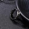 Vintage 6mm Men's Ring Stainless Steel Finger Jewelry Hip Hop Rock Culture Rings Punk Party Gift
