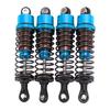 4 PCS 75mm RC Car Oil  S Aluminum Alloy Damper Set for 1/10 Scale RC Cars