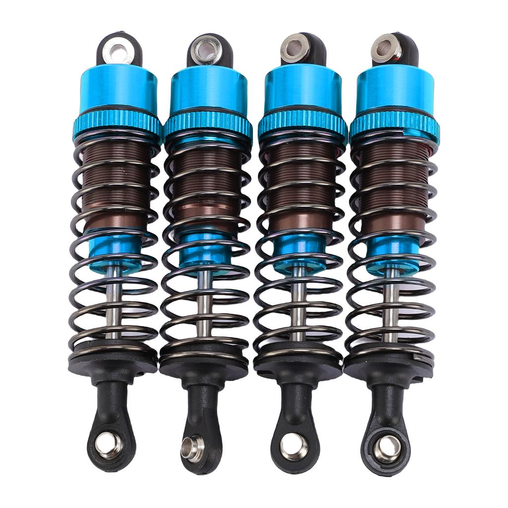 4 PCS 75mm RC Car Oil S Aluminum Alloy Damper Set for 1/10 Scale RC Cars