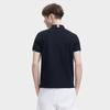 Fila Heritage Series Solid Color Logo Embroidered Casual Breathable Short Sleeve Polo Shirt Men Polo Shirts Black F11M328117FBK
