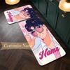 jinu (28) Customize Name Flannel Kitchen Mat Soft Non-Slip Kitchen Floor Runner Rug for Home Kitchen Decor