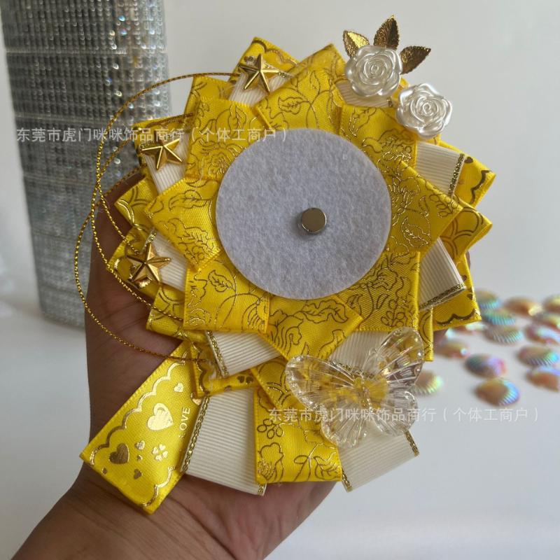 1 Set New 58mm Anime Badge Holder Star-shaped Ita Bag Flange Backing Display Stand for Brooches Pins Accessory for Collection