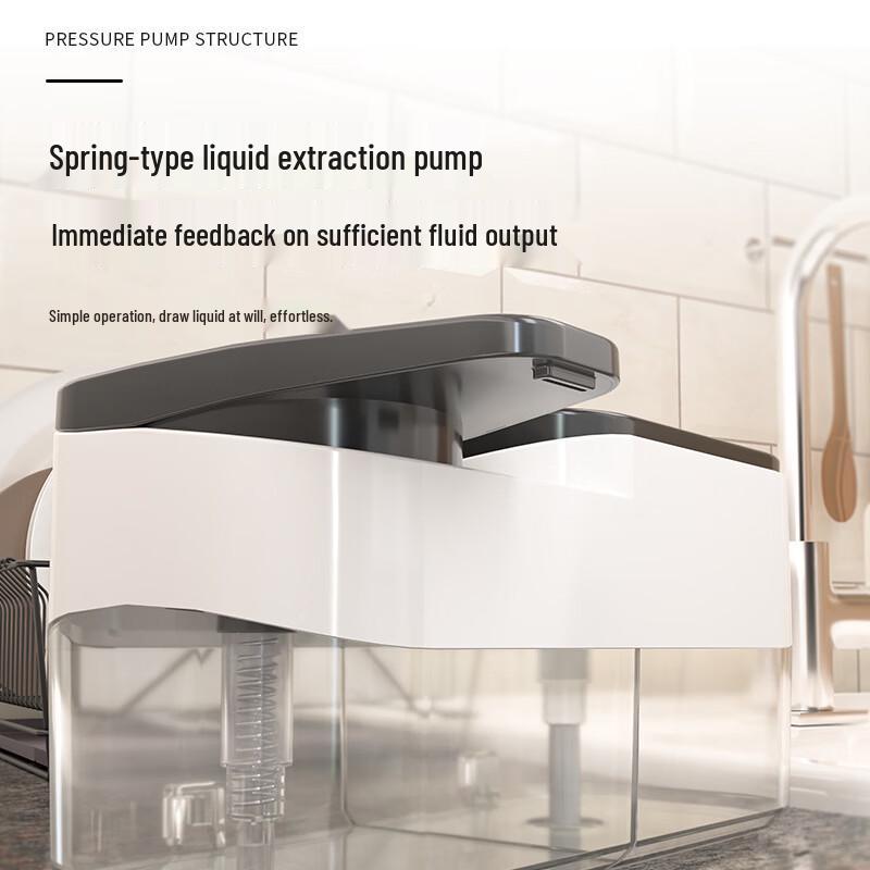 TLXT Manual Press Kitchen Soap Dispenser