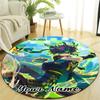 Personalized Genshin Impact Round Chair Office Rug - Perfect for Mat, Office Chair & More - Ideal Gift for Birthdays and Holidays