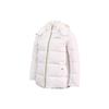 Converse Down Jackets Women's White Hooded Moderate Other Unisex 10023712-A02