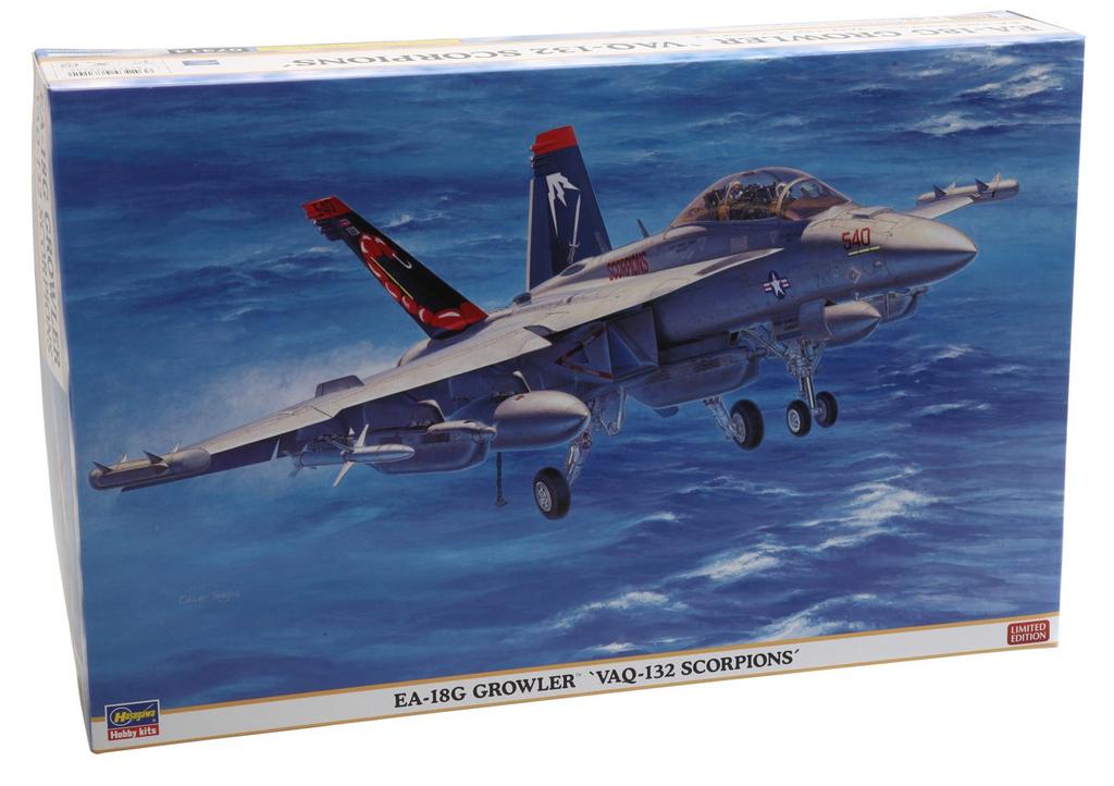 Hasegawa Growler Scorpions 1/48 EA-18G VAQ-132