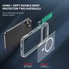For iPhone 17 16 15 14 13 12 11 Pro Max XS Max XR Clear Magnetic Case MagSafe Compatible, Anti-Yellow, Shockproof Military Grade