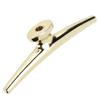 Furniture Handle Zinc Alloy Wardrobe Drawer Pull Handle Gold Single Hole Door Knob