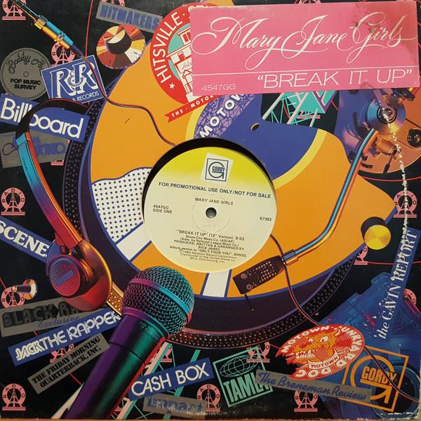 

12inch Record MARY JANE GIRLS Break It Up 4547GG Gordy 1985 US SoulFunk Used