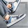 Designer Men's Sneakers Fashion Printed Light Boards Shoes New Lace-up Soft Sole Casual Shoes Running Shoes Zapatillas Hombre