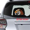 1PC 2D Flat Stickers Tiger Avatar Car Stickers Wall Stickers Refrigerator Luggage Laptop Toilet Stickers