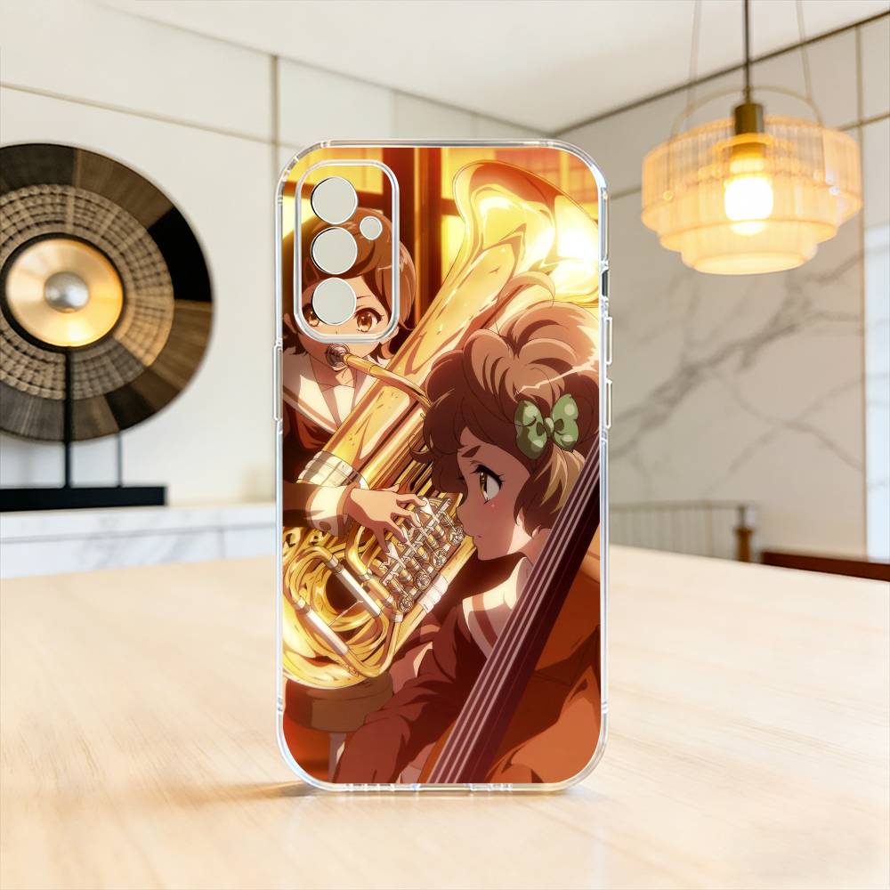 

Euphonium&Trumpet School Band Aesthetic Phone Case Transparent Silicone Soft For SamsungA10,12,20,21S,30,31,40,50,51,52,70,71 Samsung a10