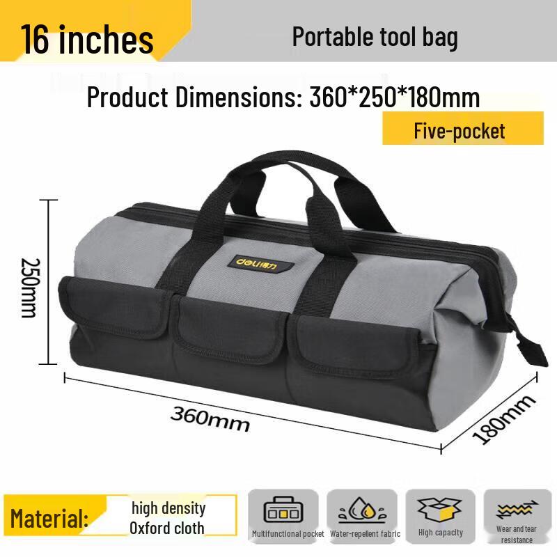 Deli Multi-functional Canvas Tool Bag
