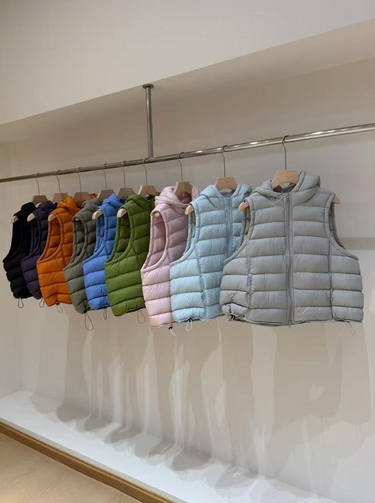 Yuyan new loose down vest women's warm sleeveless jacket winter fashion outer comfortable and lightweight