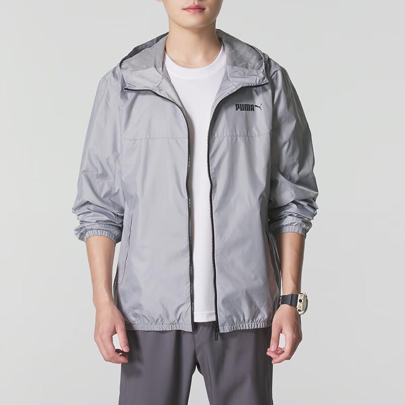 PUMA Men s Hooded Sportswear Jacket S