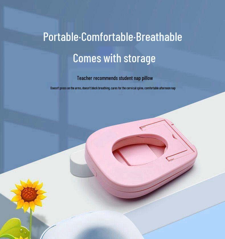 Foldable Summer Nap Pillow for Desk and Office