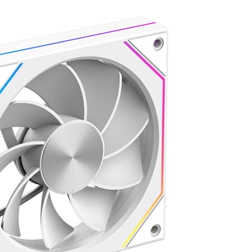 B# 12cm CPU Cooling Fan with Lighting Effect Quiet Cooling Fan for PC Computer C