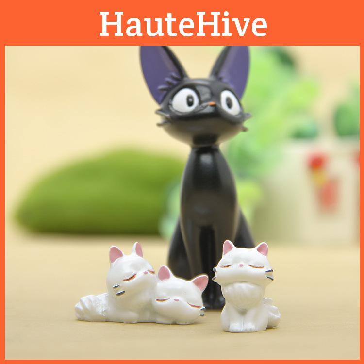 Resin Black Cat Mini Ornament With Handcrafted Style For Friendship And Gifts