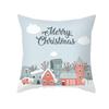 Cartoon Print Christmas Pillow Cover Office Sofa Cushion Pillow Cover Cross-border Home