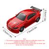 Remote Control Drift Car, 2.4GHz 4WD Mini Full Proportional Model Vehicle with LED Lights, Racing