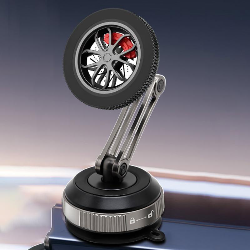 Folding Strong Magnet Magnetic Phone Holder 360° Rotation Desk Car Vacuum Suction Windshield Dashboard Mobile Holder 2025