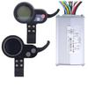 Monopattino Elettrico Jipin con Cruscotto Intelligente LCD e Controller a Schermo Colorato Due-in-Uno