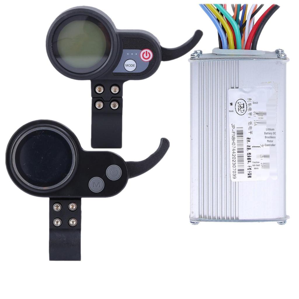 Monopattino Elettrico Jipin con Cruscotto Intelligente LCD e Controller a Schermo Colorato Due-in-Uno