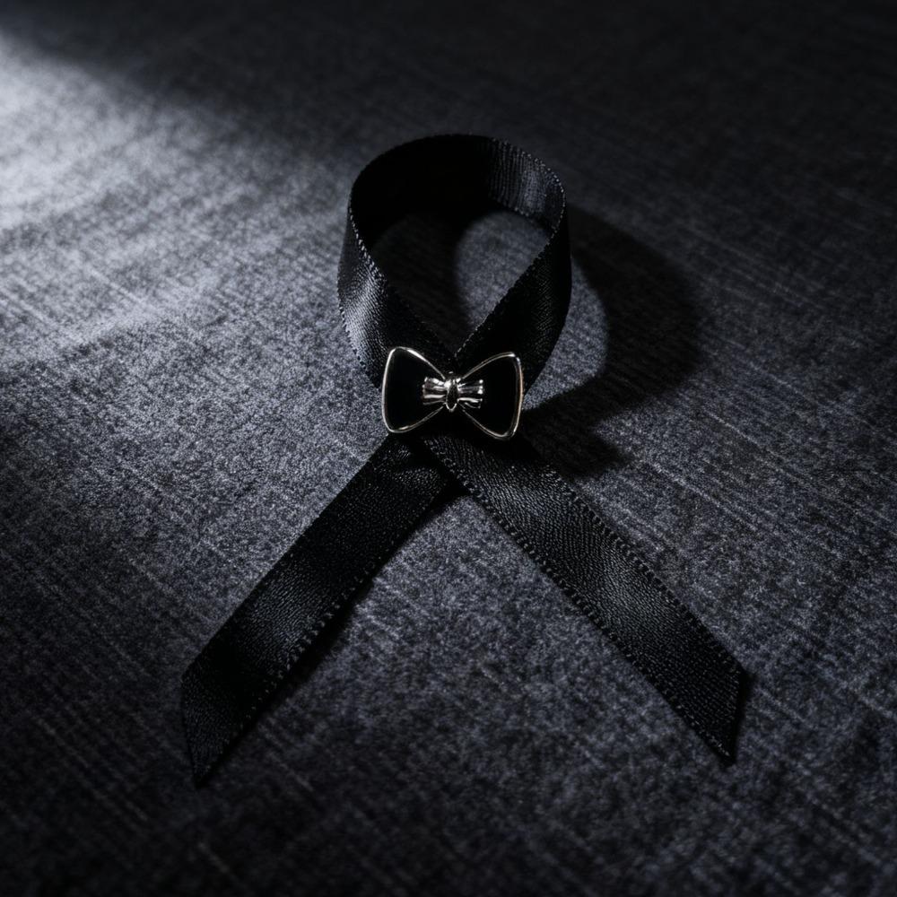 Melanoma Cancer Funeral Ribbon Badge Brooch Skin Cancer Funerals Memorial Pin Women Men