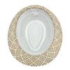 Retro British Style Jazz Hat, Woven Short-Brimmed Straw Hat, Sun Protection Hat for Spring Summer Outdoor Activities